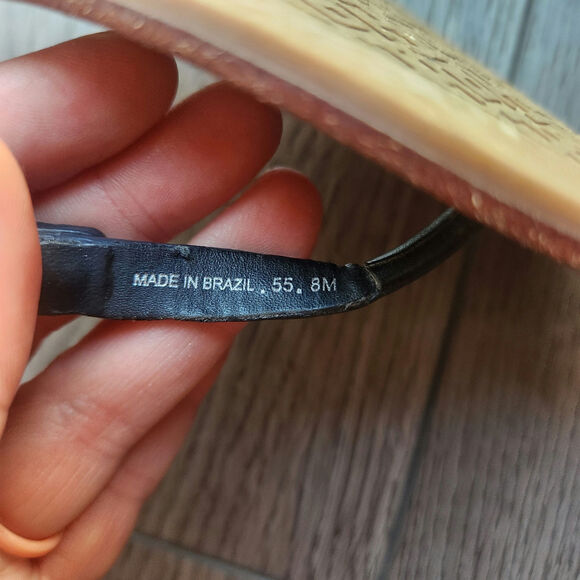 Tory Burch Mini Miller Leather thong sandals, size 8 - Picture 3 of 5